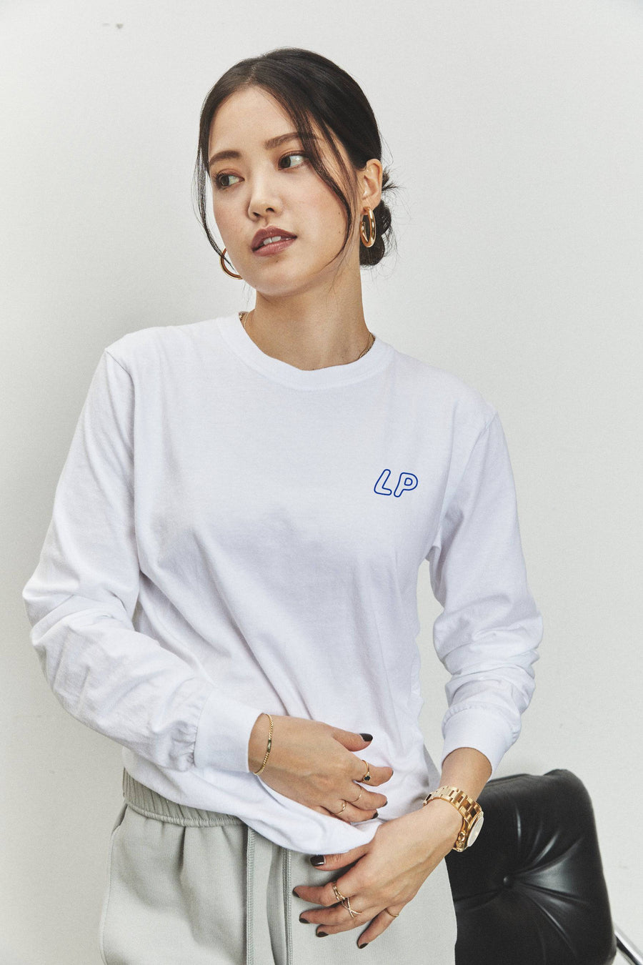 SOFA PLANT LONG-SLEEVE TEE - Little Puffy