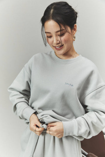 UNIFORM CREWNECK - FOG - Little Puffy