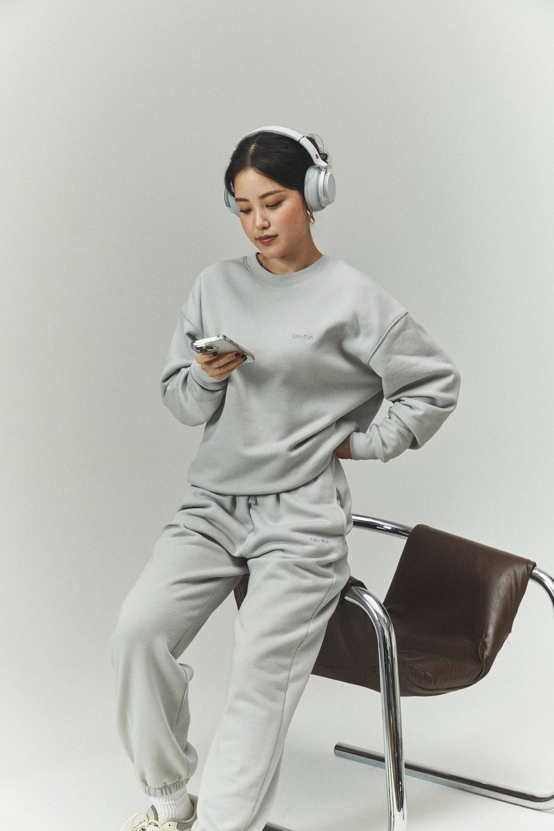 UNIFORM CREWNECK - FOG - Little Puffy