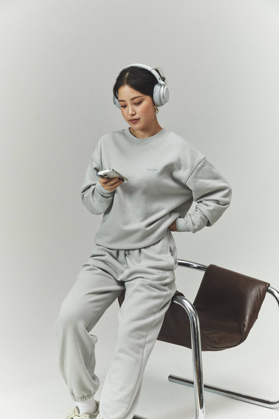 UNIFORM CREWNECK - FOG - Little Puffy