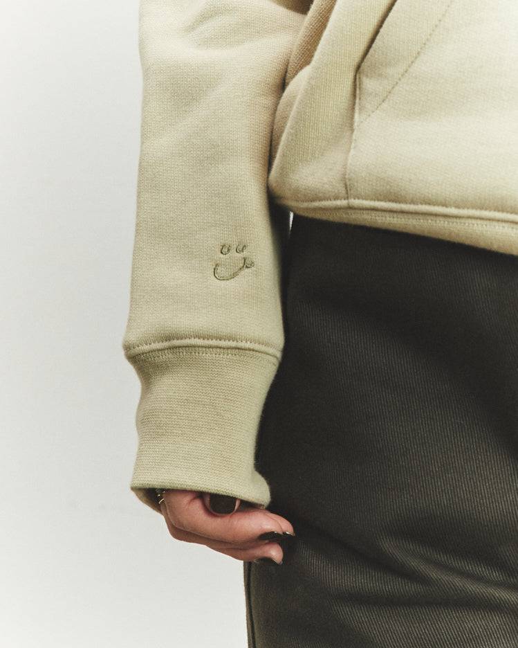 UNIFORM HOODIE - KHAKI - Little Puffy