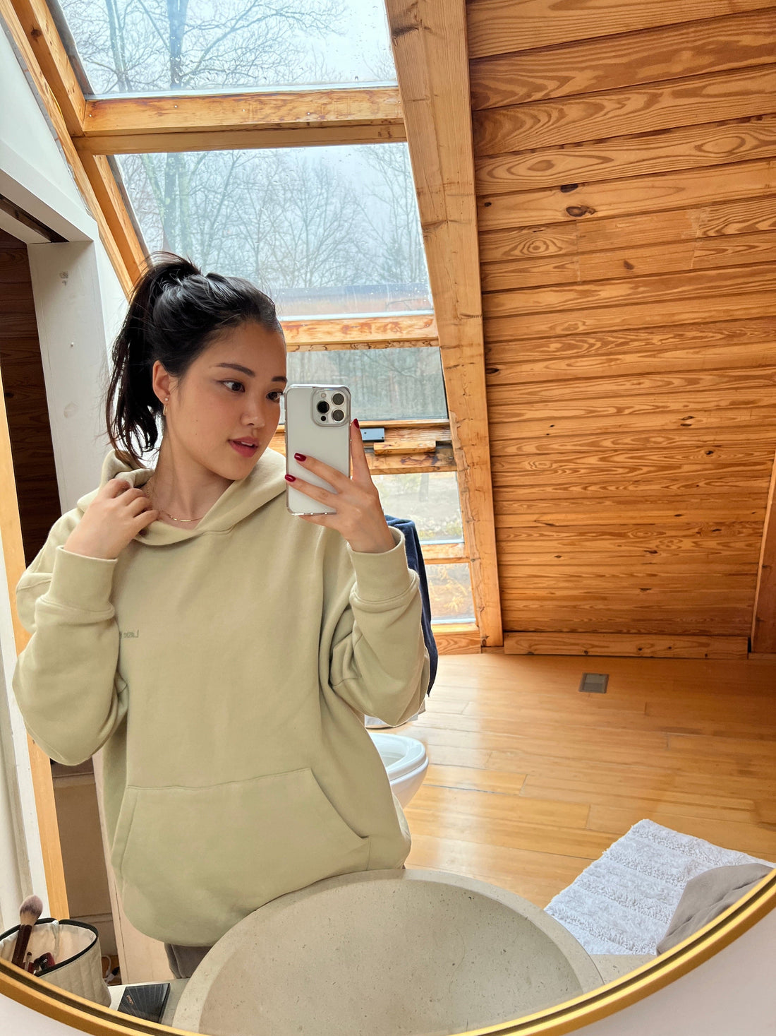 UNIFORM HOODIE - KHAKI - Little Puffy
