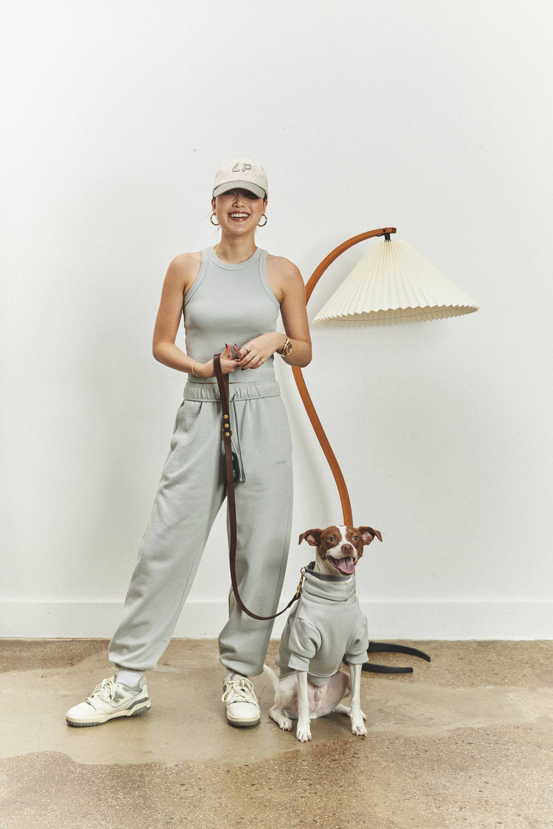 UNIFORM SWEATPANTS - FOG - Little Puffy